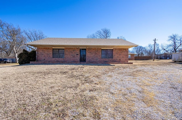 view of ranch-style house