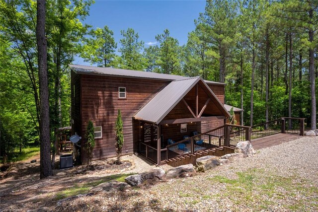 view of back of property