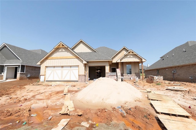5732 Lantana Ln, Edmond, OK 73034 - view of front of property featuring brick siding and an attached garage