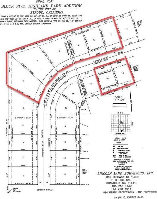 Sooner Dr, Stroud OK, 74079 land for sale