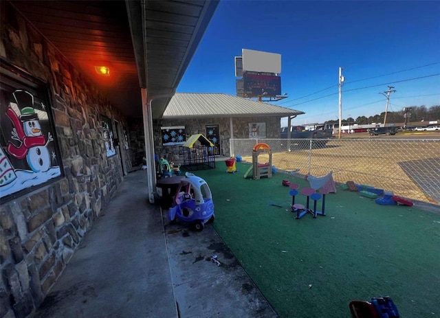 view of playground