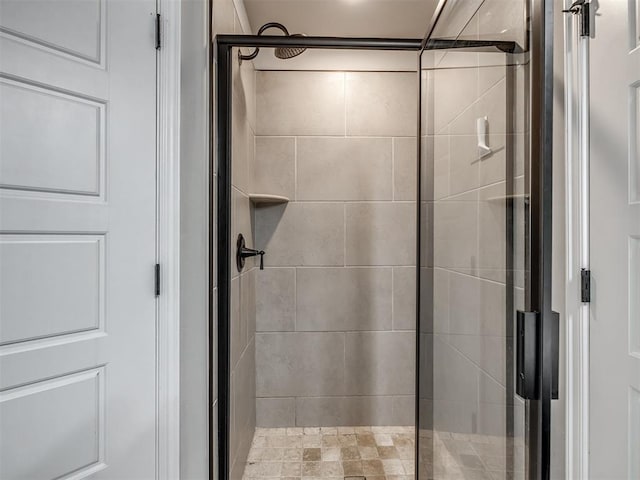 full bath featuring a stall shower