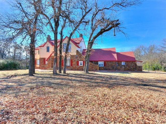 view of rear view of house