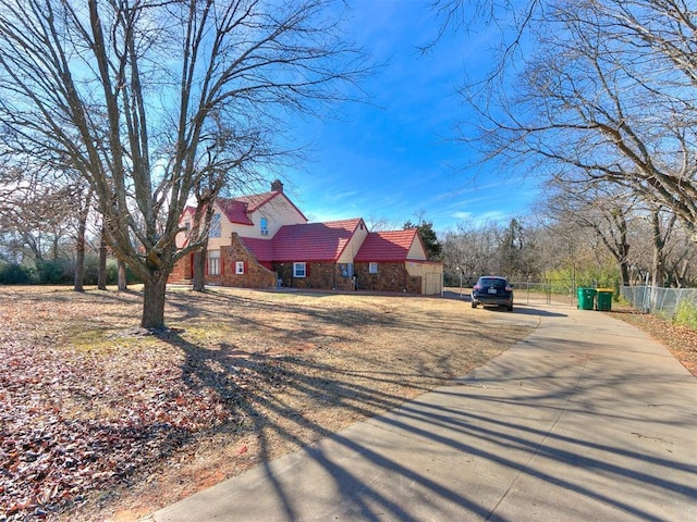 view of home's exterior