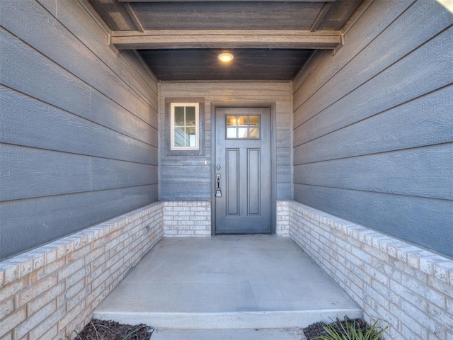 view of entrance to property