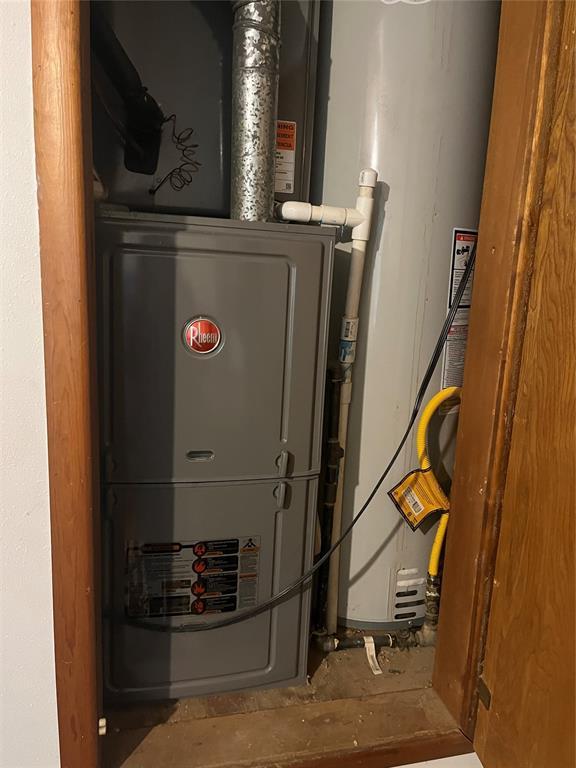 utilities featuring water heater