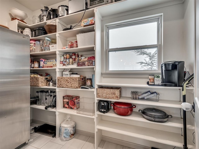 view of pantry