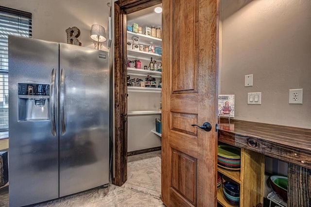 view of pantry
