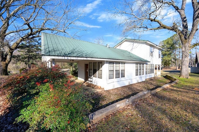 view of property exterior