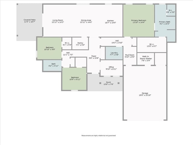 1305 Katelyn Ct, Yukon, OK 73099 - view of room layout