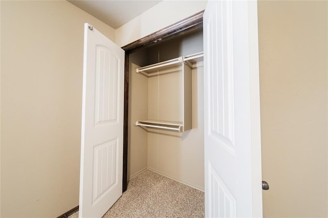 view of closet