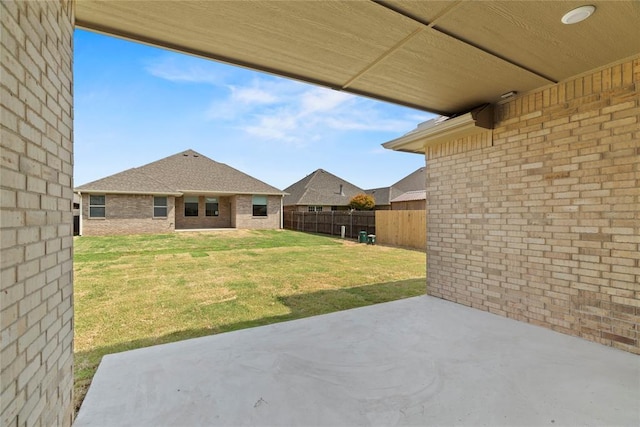 exterior space featuring a patio