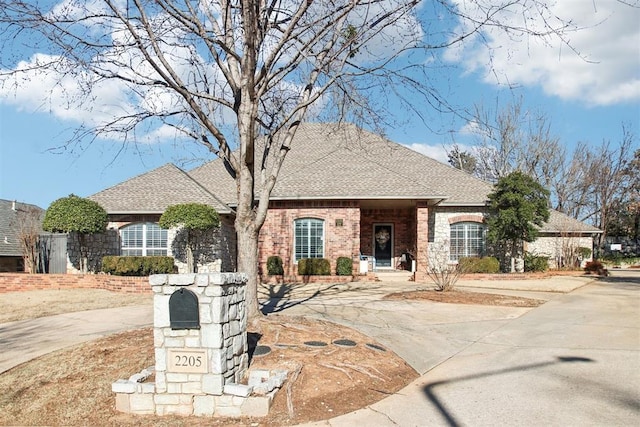 view of ranch-style home