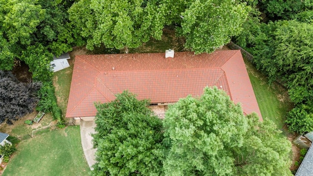 aerial view