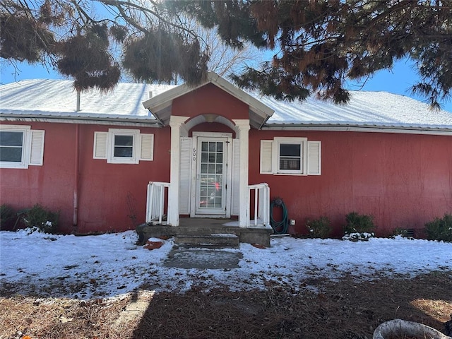 view of front of house