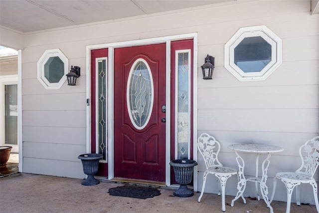 view of property entrance