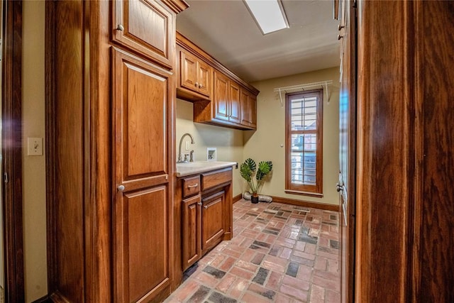 kitchen with sink