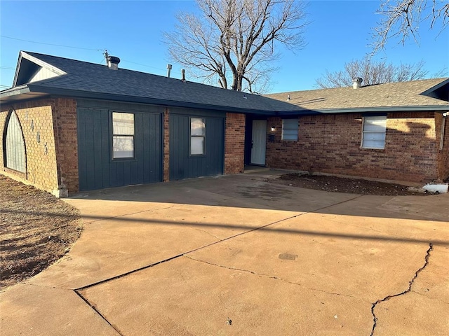 view of ranch-style house