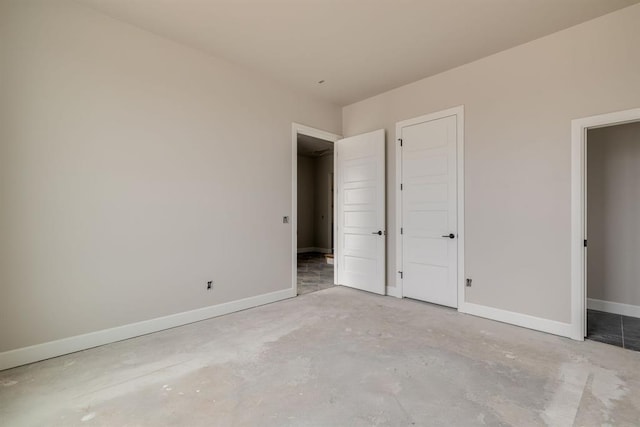 view of unfurnished bedroom