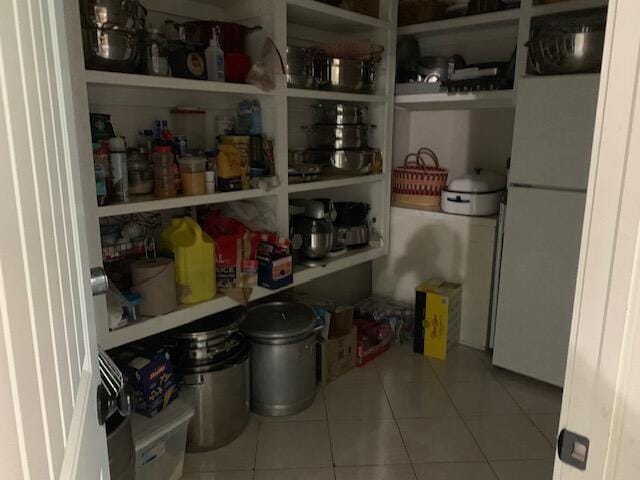 view of pantry