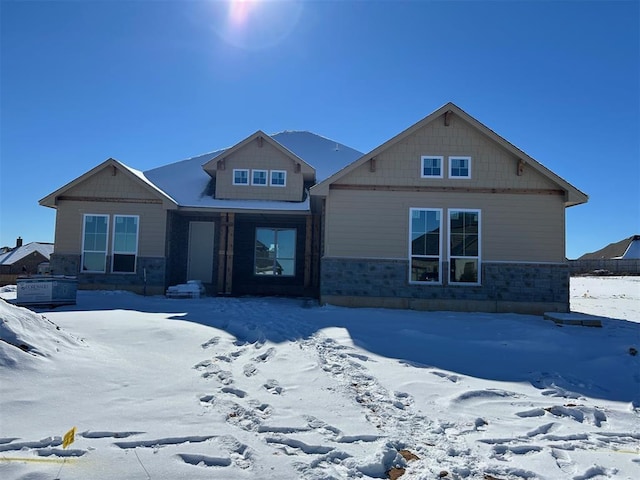 view of craftsman inspired home