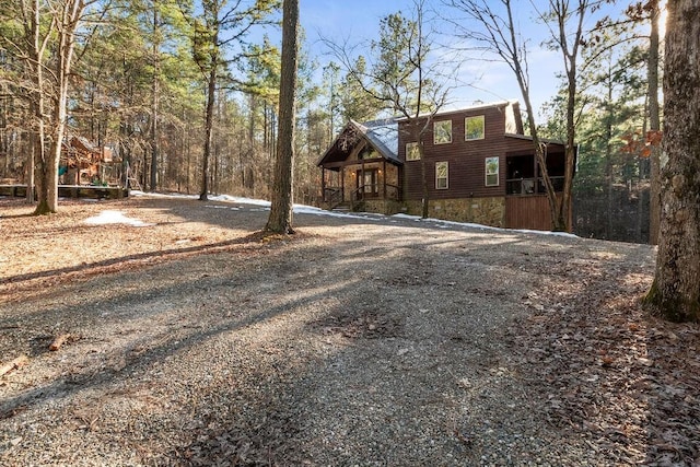 view of front of house