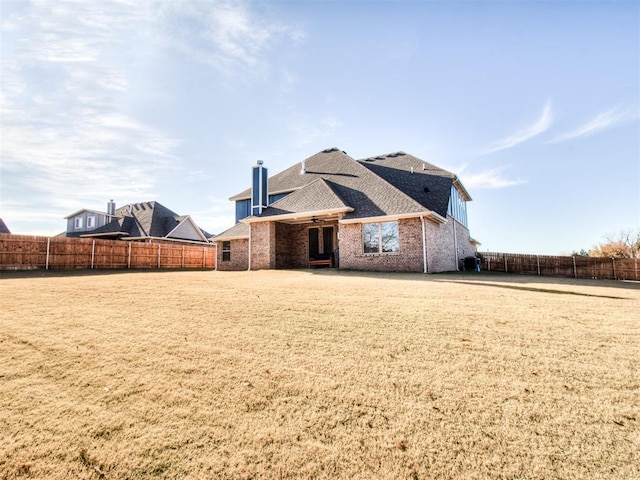 view of rear view of house