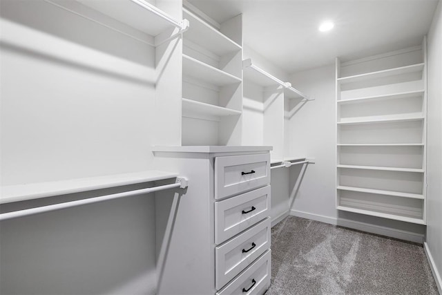 202 E Main St, Calumet, OK 73014 - spacious closet featuring dark carpet
