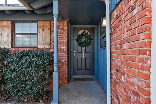 view of property entrance