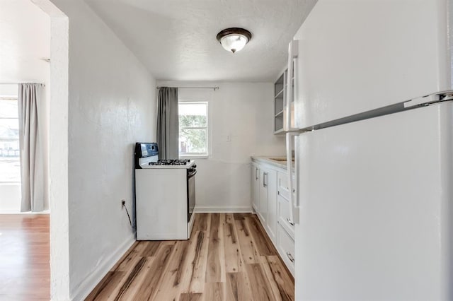 washroom featuring light wood-type flooring