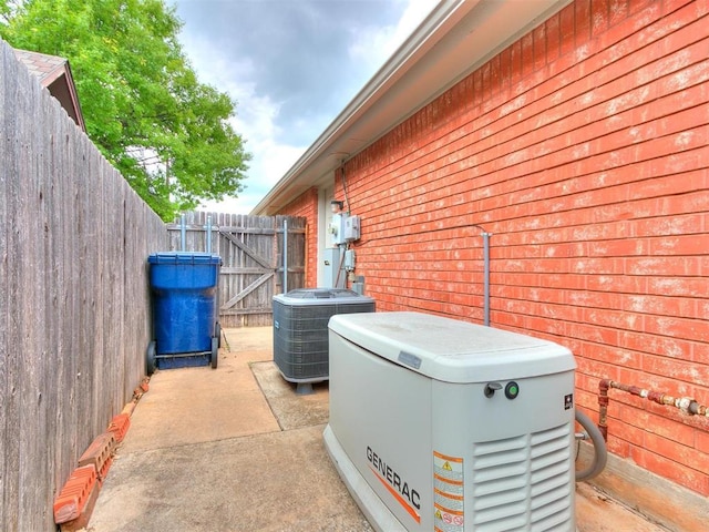 exterior details featuring central air condition unit