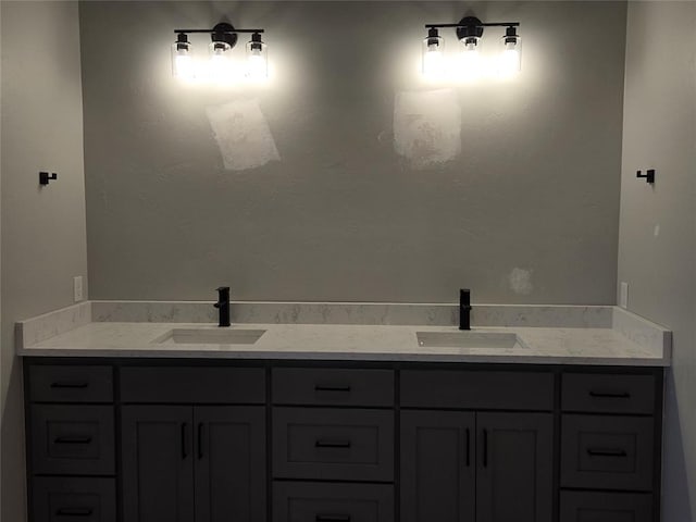 36120 Prairie Rdg, Shawnee, OK 74804 - bathroom with double vanity