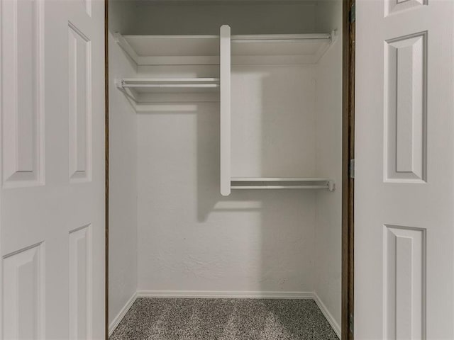 view of closet