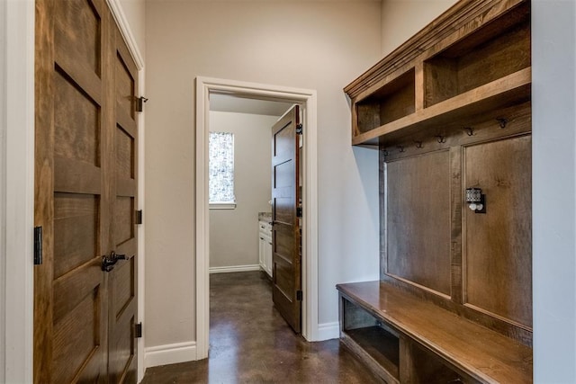 view of mudroom