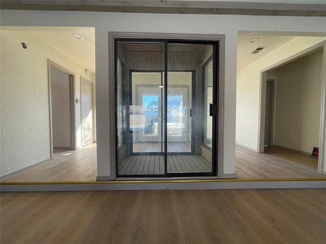 room details with wood-type flooring