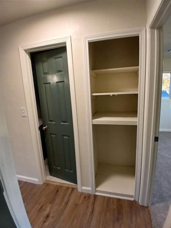 view of closet