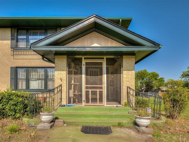 view of property entrance