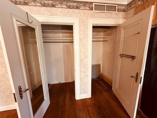 view of closet