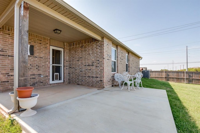 view of patio / terrace