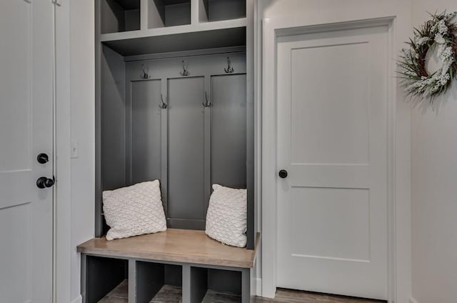 view of mudroom