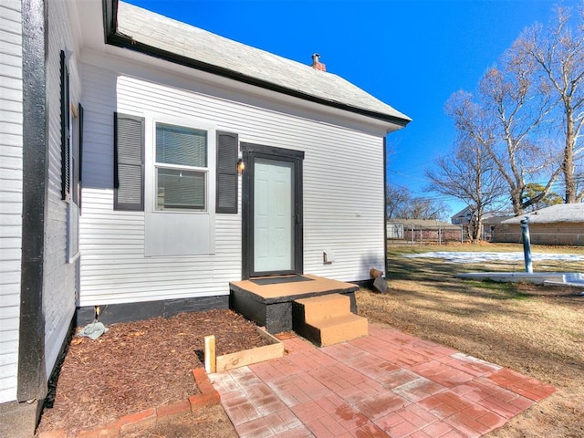 exterior space with a patio area