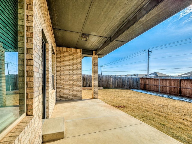 view of patio