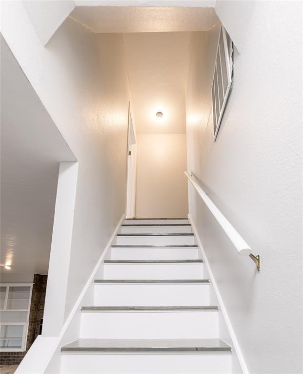 view of stairs