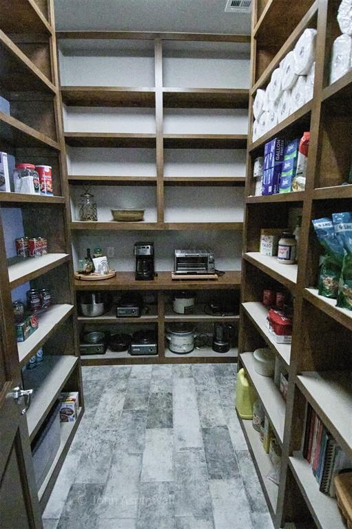 view of pantry