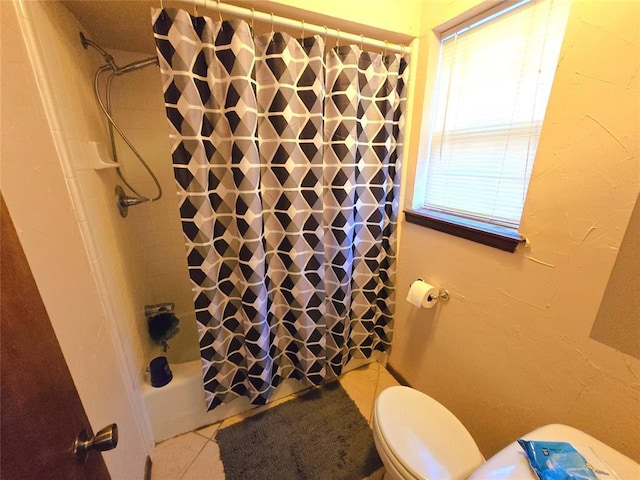 wine area with tile patterned flooring