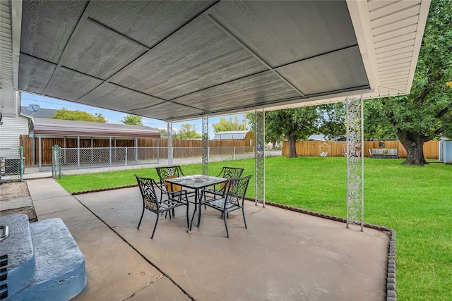 view of patio