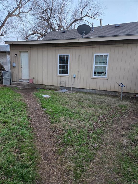 view of rear view of property