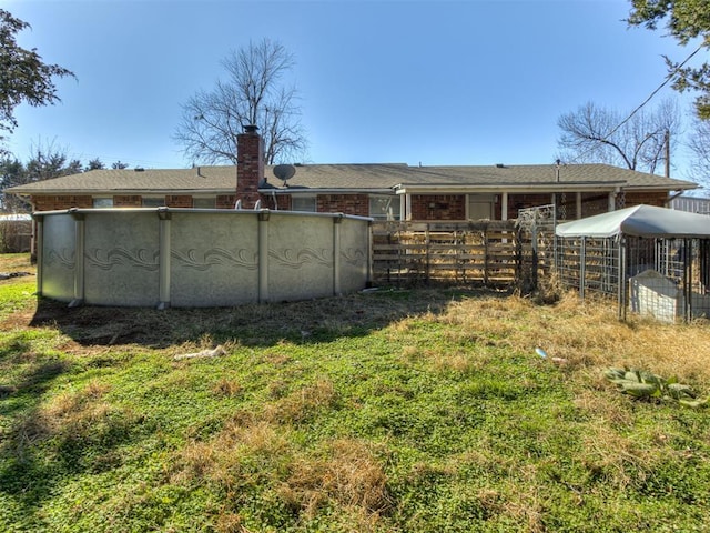 view of rear view of house