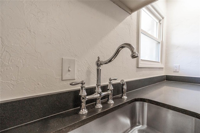 interior details with sink