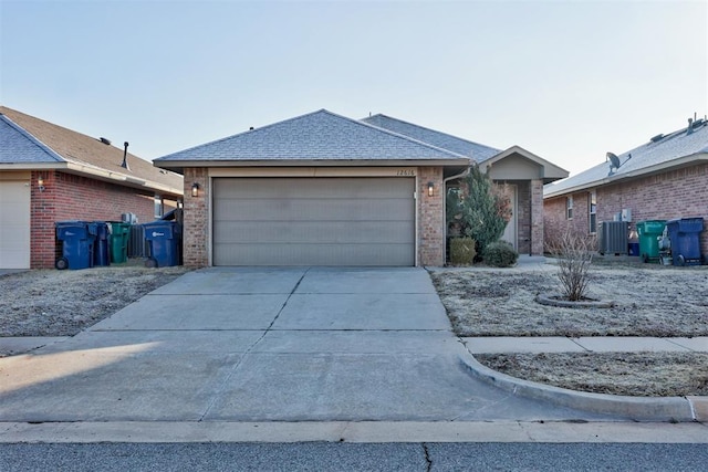 ranch-style house with a garage